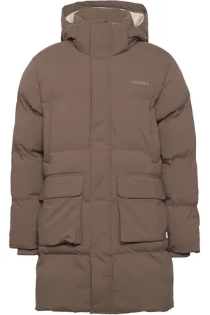 Les Deux Montreal Parka Puffer Coat Brown