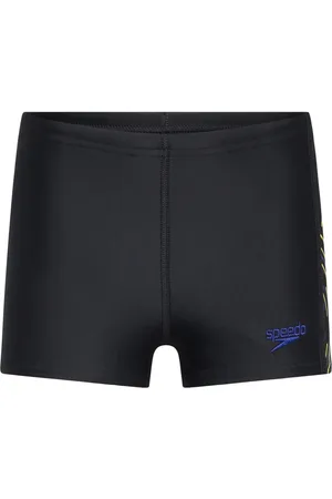 Speedo Boys Plastisol Placement Aquashort Black