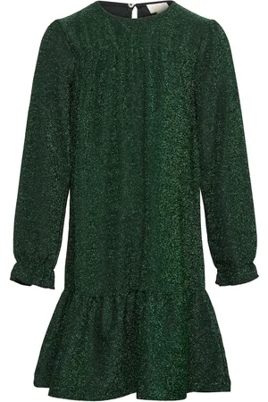 Creamie Dress Glitter Green