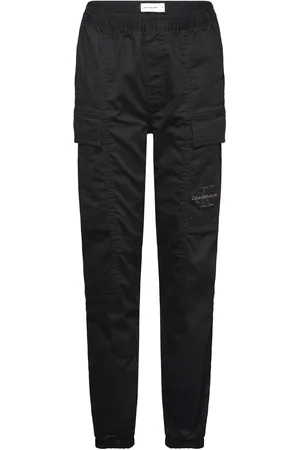 Calvin Klein Essential Woven Cargo Pants Black