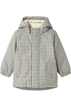 Lil Atelier Nmmlasnow10 Jacket Aop 1Fo Lil Grey