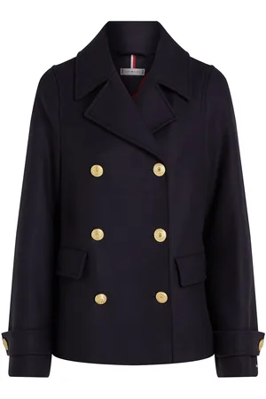 Tommy Hilfiger Wool Blend Db Peacoat Navy