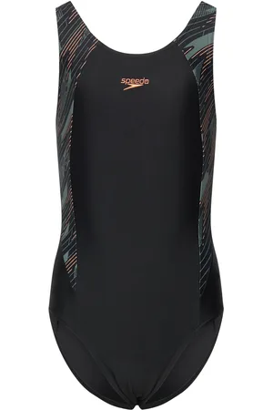 Speedo Girls Hyperboom Splice Muscleback Black