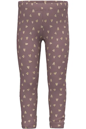 NAME IT Nmftavina Sweat Fleece Legging Bru Noos Purple