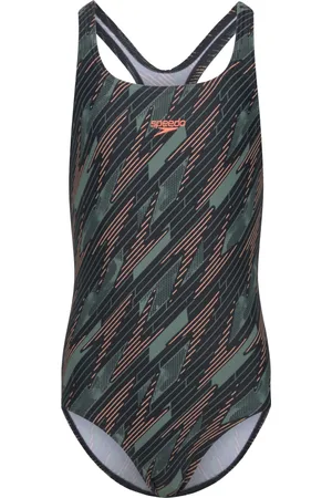 Speedo Girls Hyperboom Allover Medalist Patterned