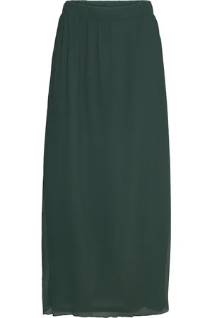 BUBBLEROOM Esme Structured Skirt Green