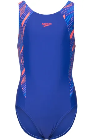 Speedo Girls Hyperboom Splice Muscleback Blue