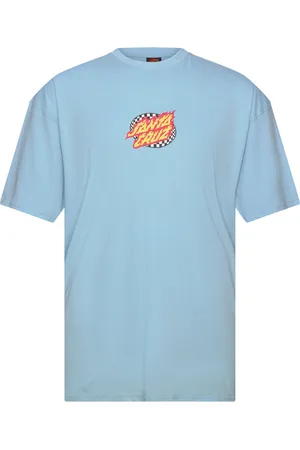 Santa Cruz Oval Check Flame Front Blue