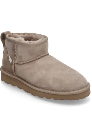 Rosemunde Rhbrisbane Shearling Short Boots Beige
