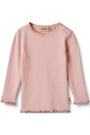 WHEAT Rib T-Shirt L/S Reese Pink