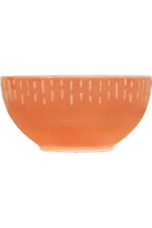 aida Confetti Skål M/Relief Porcelæn 14 Cm. Orange