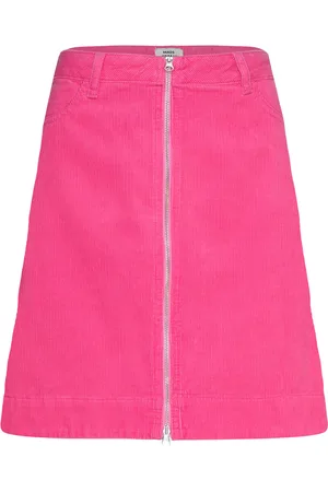 Mads Norgaard Mini Cord Riva Skirt Pink