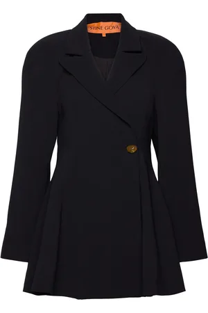 STINE GOYA Voluminous Mini Coat Dress, 2273 Cr