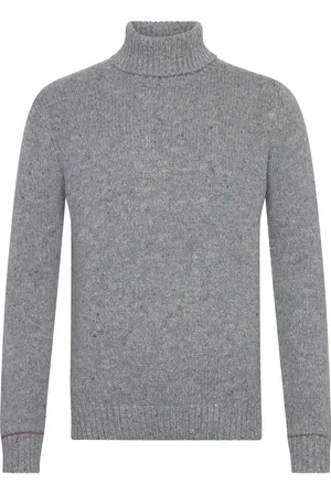MOS MOSH Gallery Mmggiorgio Autumn Roll Neck Knit Grey