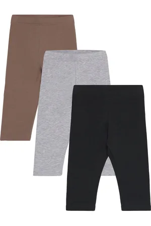 Lindex Leggings Brushed Inside 3 P Black