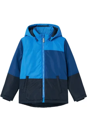 NAME IT Nkmmax Jacket Blocks2 Noos Blue
