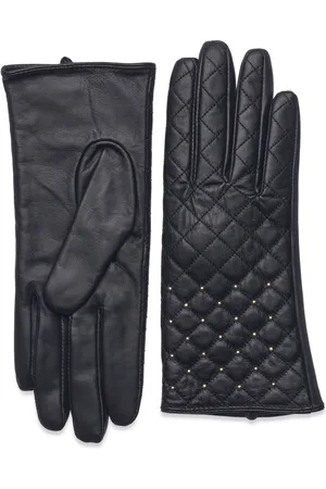 DEPECHE Gloves With Studs Black
