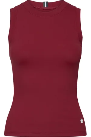 Björn Borg Ace Rib Tank Pocket Burgundy