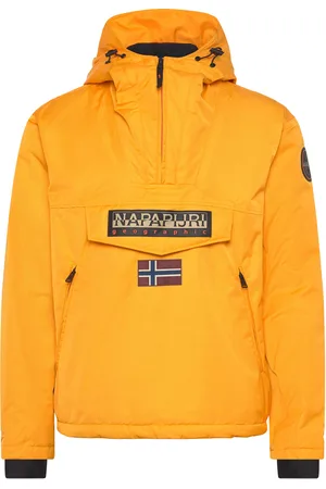 Napapijri Rainforest Next Anorak Jacket Yellow