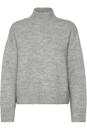Rosemunde Chunky Knit Pullover Grey