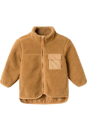 NAME IT Nmmmall Teddy Jacket Brown