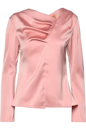 STINE GOYA Asymmetrical Long Sleeve Top, 2261 Pink