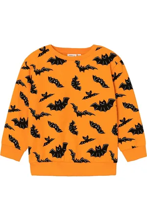 NAME IT Nmnowen Nreg Sweat Box Bru Orange