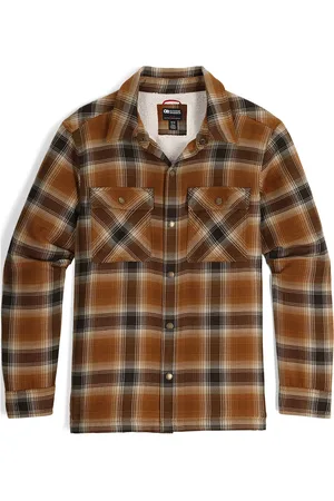 Outdoor Research M Feedback Shirt Jkt Brown