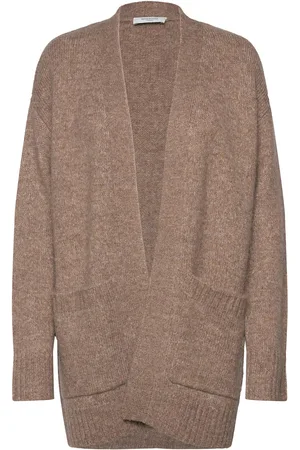 Rosemunde Long Knit Cardigan Brown