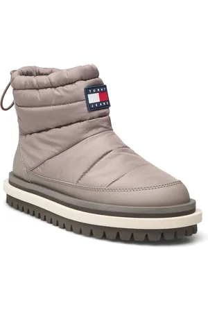 Tommy Hilfiger Tjw Padded Flat Boot Wl Grey