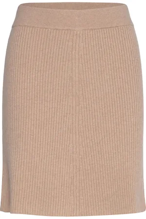 Bruun & Stengade Bs Lorena Skirt Beige