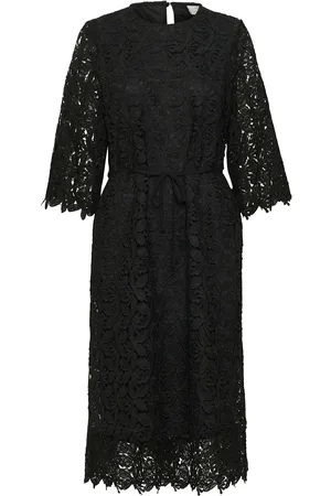 Kaffe Kaemilia Lace Dress Black