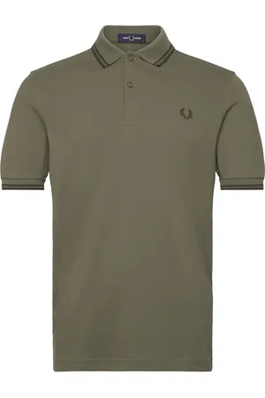 Fred Perry Twin Tipped Fp Shirt Green
