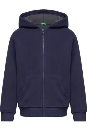 Benetton Jacket W/Hood L/S Navy