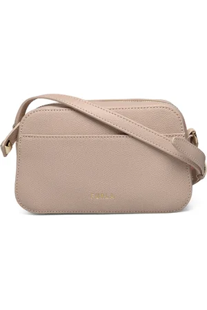 Furla Dama Mini Crossbody Beige