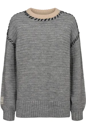 Numph Nutria Pullover Grey