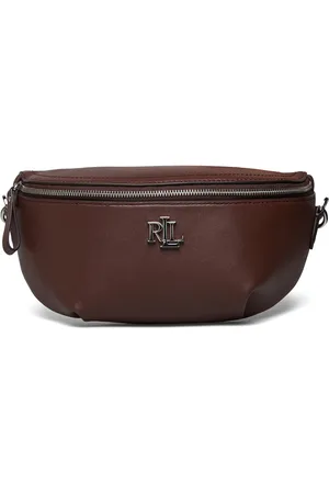 Ralph Lauren Leather Marcy Belt Bag Brown