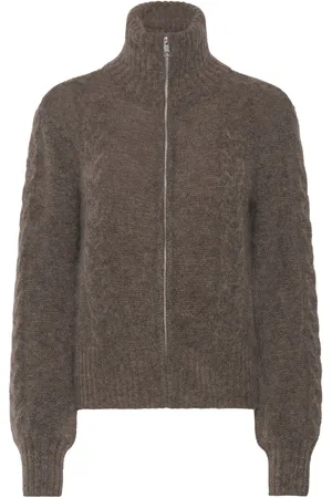 Object Objnete Lo Knit Cardigan Noos Brown
