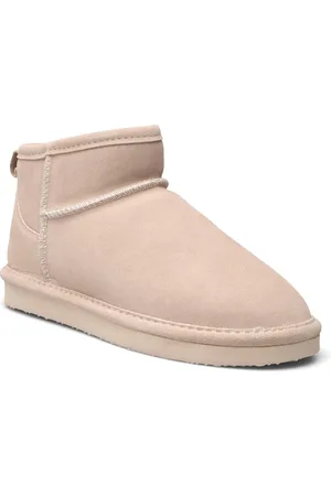 Bianco Biasnow Ancle Boot Suede Cream