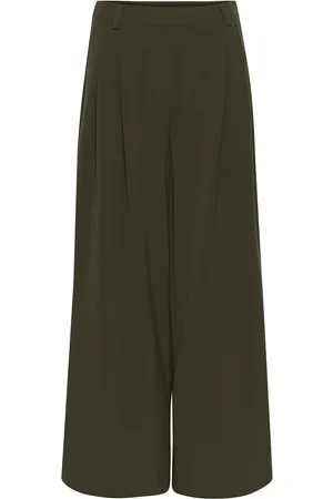 My Essential Wardrobe Hacemw Wide Pant Green
