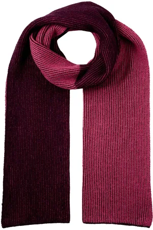 TOM TAILOR Scarf Plaited Colorblock Pink