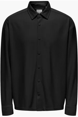 Only & Sons Onskari Plizze Ls Rlx Overshirt