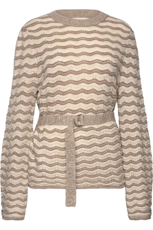 MAUD Victoria Knit Sweater Beige