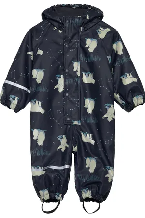 CeLaVi Rainwear Suit - Aop, W. Fleece