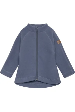 Mikk-Line Wool Baby Jacket Blue