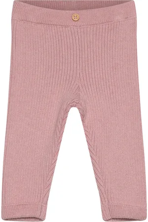 MANGO Cotton Ribbed Leggings