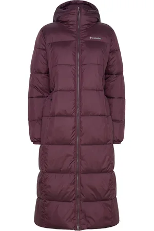Columbia Puffect Ii Long Jacket Purple