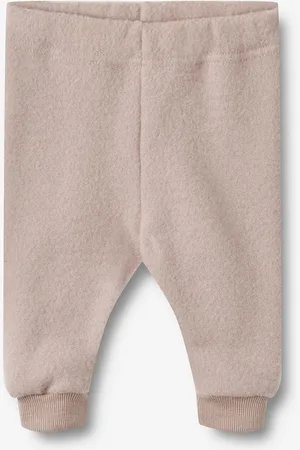WHEAT Wool Fleece Trousers Kinnie Beige