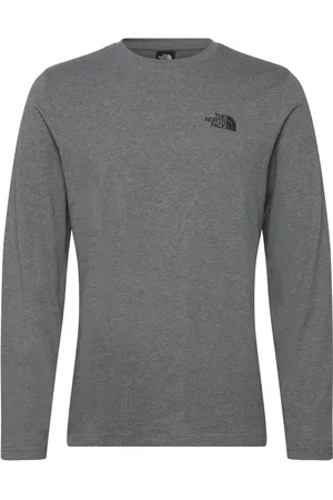 The North Face M L/S Simple Dome Tee Grey