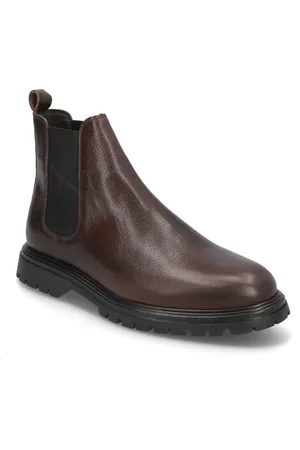Bianco Biagil Chelsea Boot Tumbled Leather Brown